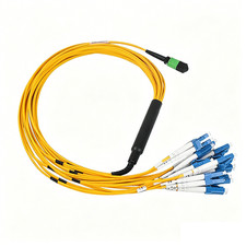 MPO/MTP Female/Male to 24 LC UPC Type A Breakout Cable SM Fiber Optic Patch cord picture
