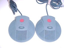 Lot of 2 Polycom SoundStation EX External Microphone 2201-00698-001 picture