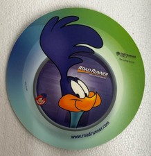 Time Warner Cable Road Runner High Speed Mousepad 8” Diameter Vintage picture