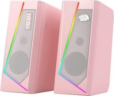 GS520 Wired 2.0 Channel Stereo Sound Desktop RGB Computer Speakers picture