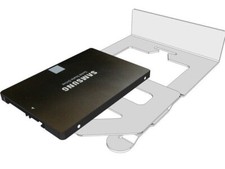 2x MAC SSD Adapter WITH SCREWS Hard Drive 2.5 t 3.5 Sled Caddy for Mac Pro A1289 picture