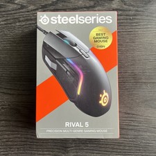 SteelSeries Rival 5 Gaming Mouse, Wired Precision, Lightweight 9-Button RGB picture