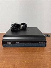 Cisco 1900 1941 Series Gigbit Router W/ Adapter TESTED picture