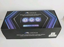 AMCHOICE 360mm CPU Water Cooler CPU Liquid CoolerAIO RSL06-360-ARGB1 Open Box  picture
