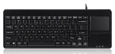 PERIBOARD-515H Wired USB Keyboard with Touchpad, Compact Trackpad Keyboard wi... picture
