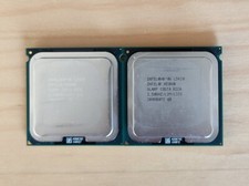 LOT OF 2 (PAIR) INTEL XEON L5420 CPU SLARP 2.50GHZ 12M 1333MHZ 4-CORE + HS/FANS picture