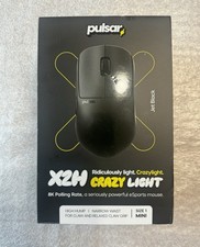 Pulsar X2H crazylight MINI Wireless Gaming Mouse Jet Black picture