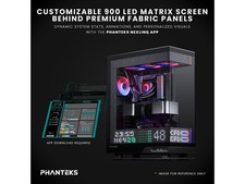 Phanteks Evolv X2 Matrix Mid Tower ATX Gaming Chassis with 900 LED Matrix picture
