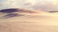 Landscape desert sand dunes Custom Gaming Mat Desk picture