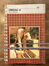 Vintage 1981 Apple III Visicalc III User’s Manual picture