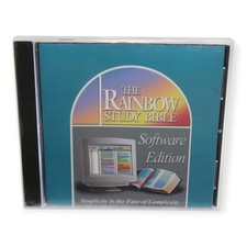 The Rainbow Study Bible Software Edition Cd-rom KJV Reference Windows PC picture