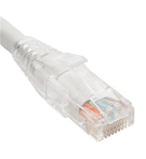 ICC ICC-ICPCST07WH PATCH CORD CAT6 CLEAR BOOT 7' WHITE picture