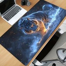 1pc High-Quality Mouse And Keyboard Pads, with A Stylish And Powerful Tiger De picture