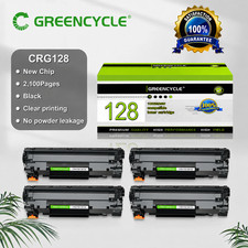 GREENCYCLE 4PK CRG-128 Toner Cartridge for Canon D530 D550 MF4770n MF4880dw L190 picture