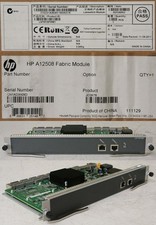 HP LST1SF08B1 SWITCH FABRIC MODULE FOR HC3 S12508 CHASSIS JC067B A12508 picture