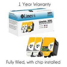 3 pack High Yield Ink Cartridges set for Kodak 30 XL for Hero 5.1 ESP 2170 30xl picture