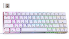 T63 60% Wireless Mechanical Gaming Keyboard | Bluetooth/2.4G/Wired Keyboard |... picture
