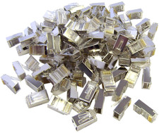 ® 1000 Pcs Shielded RJ45 CAT6 8P8C Modular Network Cable LAN Connector/Plug/End picture
