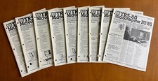Lot of (9) Issues Radio Shack Tandy TRS-80 Microcomputer News From 1981 picture
