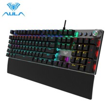 RGB F2058 Mechanical Gaming Keyboard 108 keys Anti-ghosting with Hand Rest picture