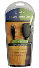 BRAND NEW - Belkin 16’/5m USB Active Extension Cable Win & Mac Compatible picture