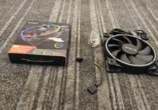 (QTY 3) PcCooler FRGB Replacement Supplement Unit Corona 120mm PWM FAN picture
