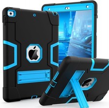 Cantis Case for ipad 9th Generation/ 8th 7th Black+Blue  picture