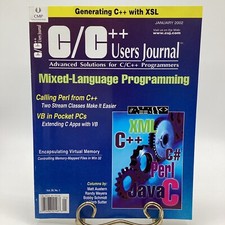 C/C++ Users Journal 2002 Mixed Language Program, Perl From C++, VB Pocket PCs picture