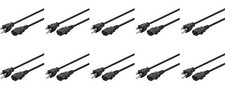 15FT 14awg Power Cord Cable 3 Conductor Pc Connector 10 Pack AC Power NEMA IEC picture