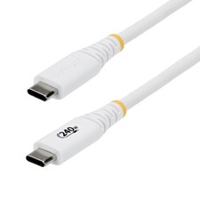StarTech S2CEPR10FW-USB-CABLE 10ft (3m) USB-C Charging Cable, 240W PD EPR picture
