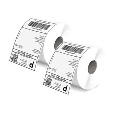 Crystal Clear 4x6 Thermal Shipping Labels - 1000 Sheets picture
