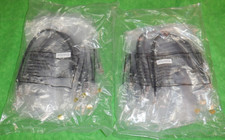 CAT 5E ETHERNET PATCH CABLE BLACK 1 Foot RJ45    NEW     LOT OF 20 picture