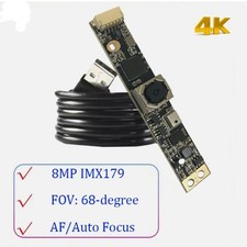 4K HD 8MP Autofocus USB Camera USB 2.0 Lightburn Camera 3264*2448 15fps 68° NEW picture