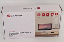 AV Access U2EX50 USB 2.0 Over Cat5e/Cat6/Cat7 Extender 60m *NEW* picture