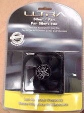 ULTRA ULT40136 SILENT 80MM CASE FAN DUAL BALL BEARING 1800 RPM 23.15 picture