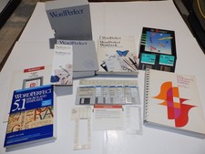 Vintage Software - WordPerfect for DOS v5.1 and By Design for WordPerfect v2.0 picture