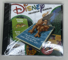 Disney Print Studio Tarzan PC CD Rom Program Manual Software Vintage picture