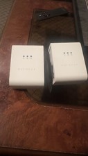 TWO Netgear XE104 85 Mbps Wall-Plugged Ethernet Powerline Switch 4 Port picture