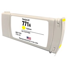Compatible Ink Cartridge for HP 771 (B6Y18A) Yellow775ml-USA picture