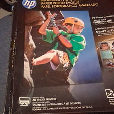 HP Advanced Photo Paper Glossy 4x6 250gsm Inkjet 50 Sheets White Q8690A picture