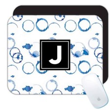 Gift Mousepad : Watercolor Abstract Modern Home Decor Pattern Shapes picture