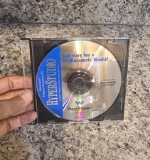 Vintage 1995 Roger Wagner Hyperstudio Resource Software for Mac OS CD Rom Disc picture