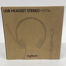 Logitech H570e Mono Black Monaural Over-the-Head Wired Headsets picture