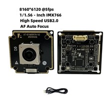 IMX766 50MP 8160x6120 USB2.0 Camera Module 84Degrees AF Autofocus UVC Plug Play picture