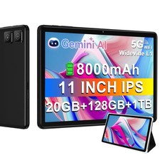 DMOAO 11-Inch Android 14 Tablet 128GB Black picture