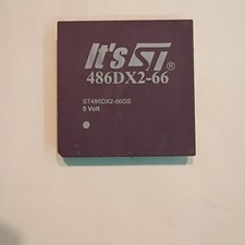 It's ST ST486DX2-66GS 486DX2-66 Rare Vintage Collectors CPU picture
