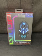 LVLUP PRO GAMING SET MOUSE & MOUSEPAD RGB BACKLIGHT LU788-BLK NEW picture