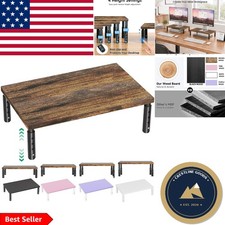 Sturdy 4-Level Height Adjustable Desk Riser - Maximize Workspace Comfort picture