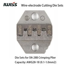 IWISS Wire-electrode Cutting Die Sets for SN-28B Ratchet Crimping Plier Crimper picture