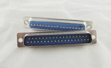 10pcs D-SUB 37 Pin DB37 Male Plug Solder Type Straight Adapter Connector 2 Rows picture